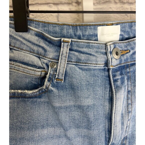 Jonathan Simkhai River High Rise Jeans Straight Leg Size 29 Palisades - Picture 5 of 11